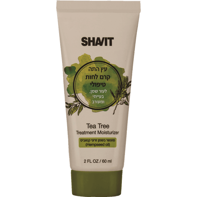 שביט - עץ התה קרם לחות טיפולי 60 מ"ל