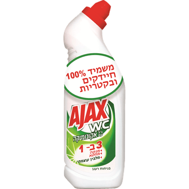 נוזל לניקוי אסלות מרענן 750 מ"ל אגקס