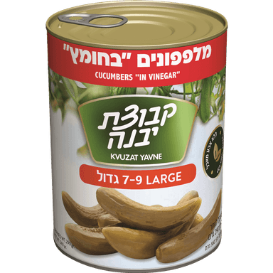מלפפון בחומץ 9-7 %20 560 ג' יבנה