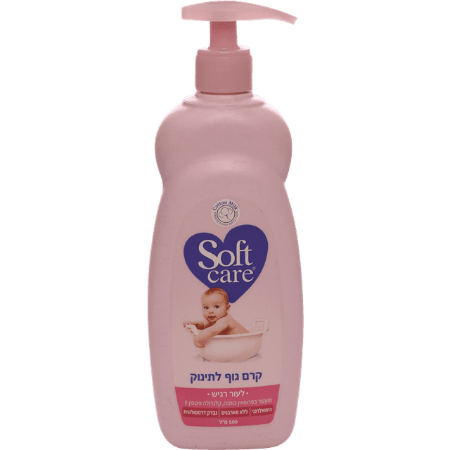 סופטקר - קרם גוף לתינוקות 500 מ"ל