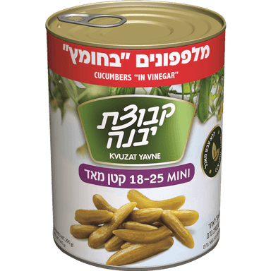 מלפפון חומץ 25-18 560 ג' יבנה