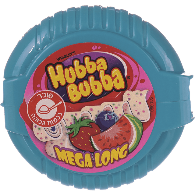 הובה בובה - מסטיק טייפ בטעם טריפל מיקס 56 גרם