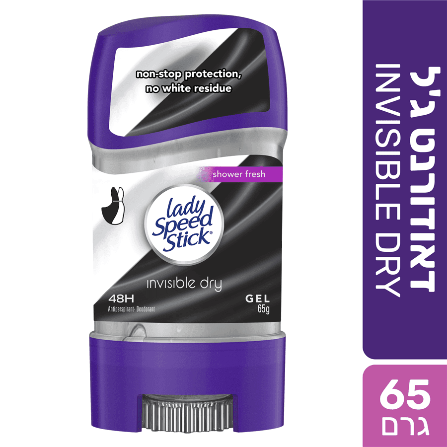 ליידי ספיד סטיק - דאודורנט ג'ל לאישה שאוור פרש 65 גרם