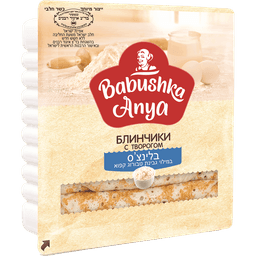 בלינצס במילוי גבינת טבורוג מוקפא 360 גר