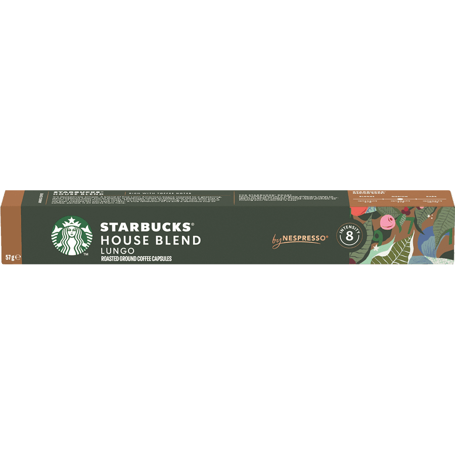 סטארבקס - קפסולות האוס בלנד 10 יח'