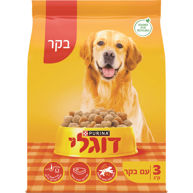 דוגלי בוגר בקר 3 קג