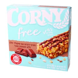 קורני פרי שוקולד חלב 6 יח 120 גר