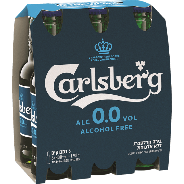 קרלסברג 0% שישייה
