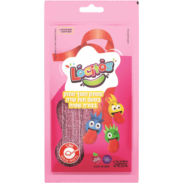 לוקיטוס - שטיחים חמוצים תות שדה 80 גרם