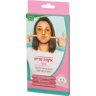 אקנה טריט פטץ' - סיוע בטיפול והקלה של אקנה 24 יח'