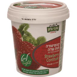 קונפיטורה ביתית תות לייט 600 גר