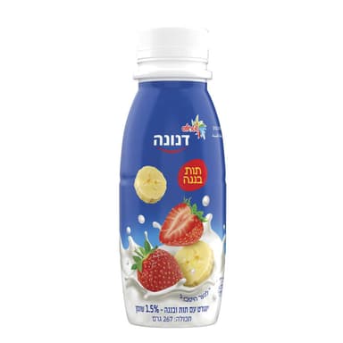 דנונה משקה תות בננה