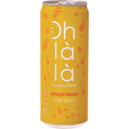 סאן בנדטו - אוללה משקה מוגז בנגיעות אננס 330 מ"ל