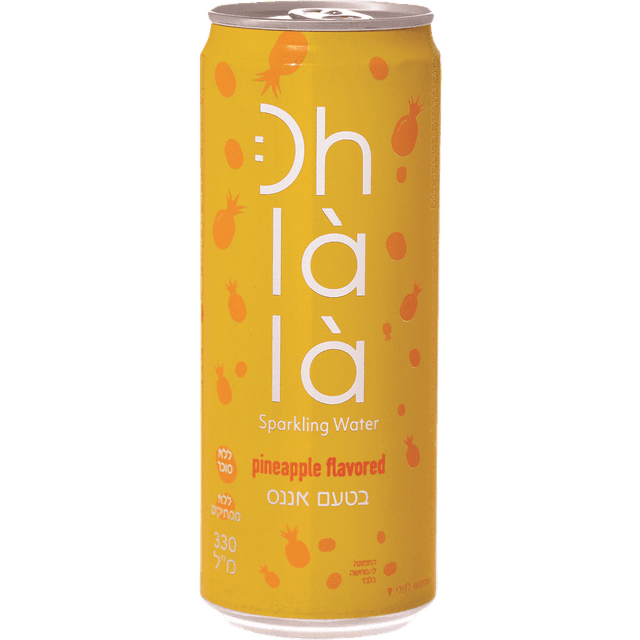 סאן בנדטו - אוללה משקה מוגז בנגיעות אננס 330 מ"ל