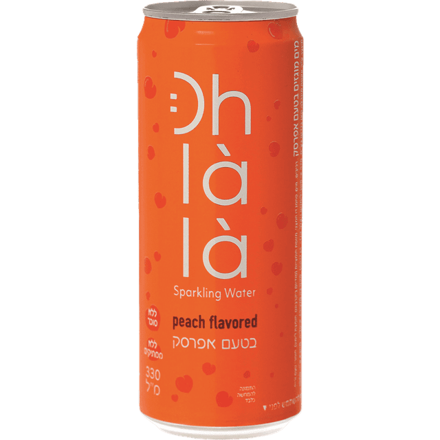 סאן בנדטו - אוללה משקה מוגז בנגיעות אפרסק 330 מ"ל