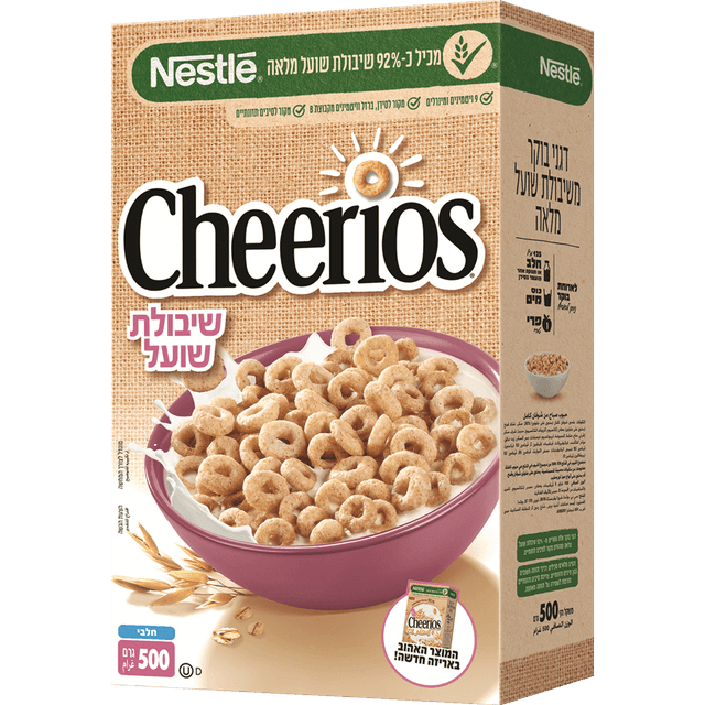 דגני בוקר שיבולת שועל צ'ריוס 375ג' נסטלה