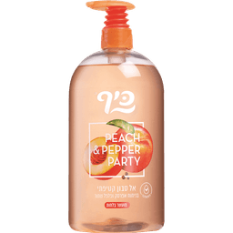 אל סבון כיף בניחוח אפרסק ופלפל שחור 1 ל