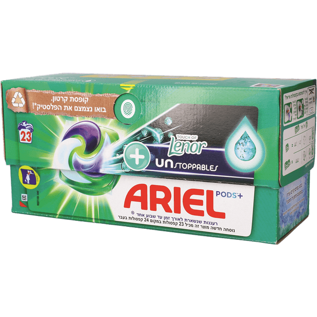 אריאל - קפסולות ג'ל בניחוח לנור 23 יח'