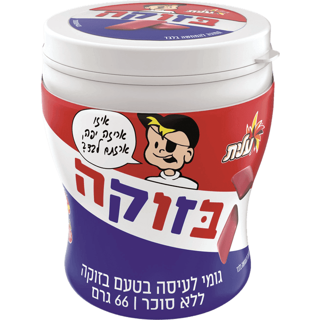 צנצנת בזוקה לל"ס 66 גרם