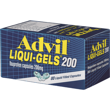 ADVIL LIQUI-GELS 80 CAPS