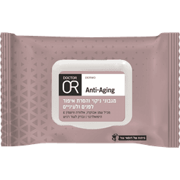 ד"ר עור - RENEW OR מגבוני ניקוי והסרת איפור לפנים ולעיניים 24 יח'