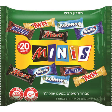 מיניס - מיקס 400 גרם