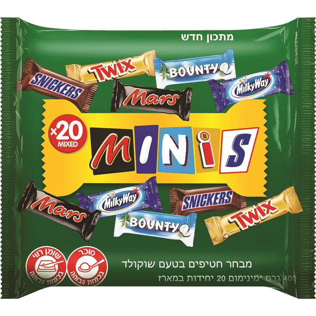מיניס - מיקס 400 גרם