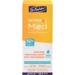 ד"ר פישר - אולטרסול מד קרם פנים לחות 50 מ"ל 50SPF+
