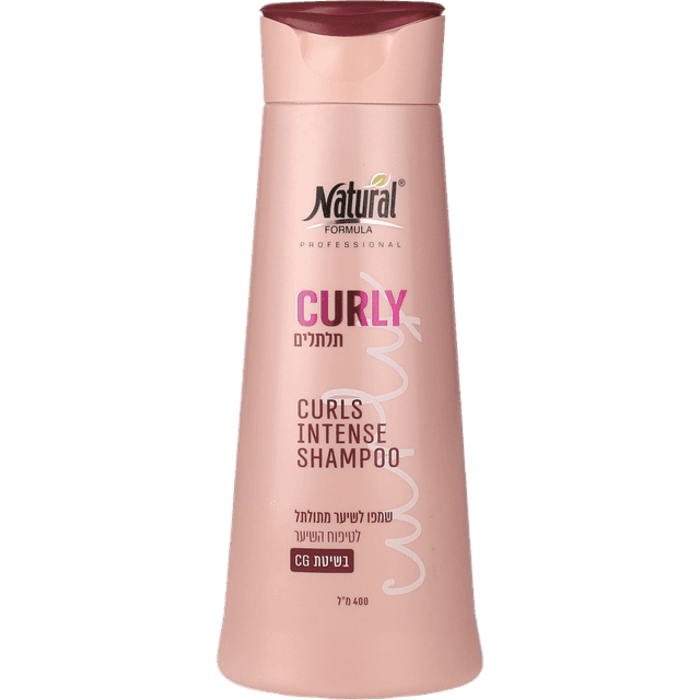 נטורל פורמולה - שמפו לתלתלים 400 מ"ל
