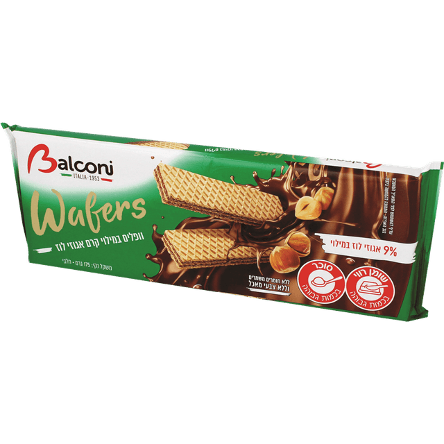 בלקוני - וופל אגוזי לוז 175 גרם