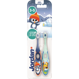 ג'ורדן - מברשת שיניים לילדים 3-5 2 יח'