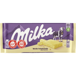 מילקה - טבלה שוקולד לבן 100 גרם