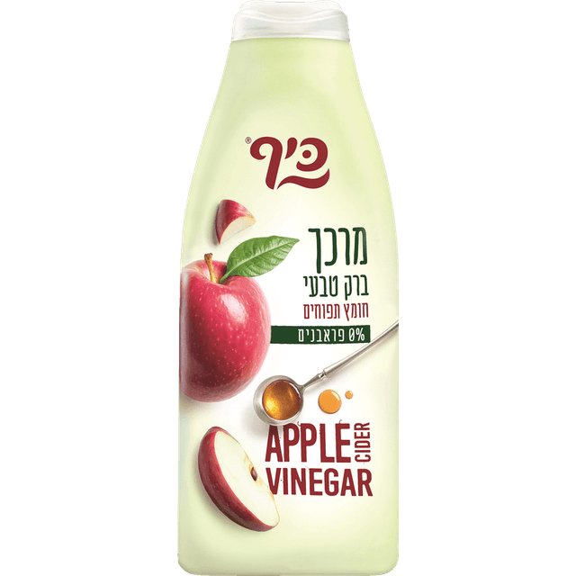 כיף - מרכך לברק טבעי מועשר בחומץ תפוחים 700 מ"ל