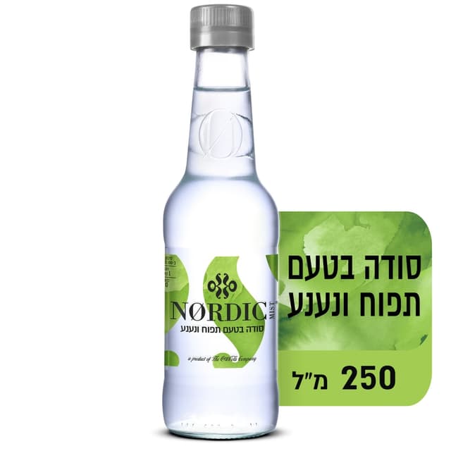 סודה נורדיק תפוח נענ