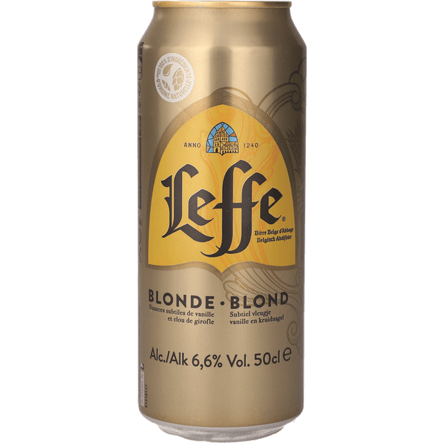 בירה לף בלונד פחית 5