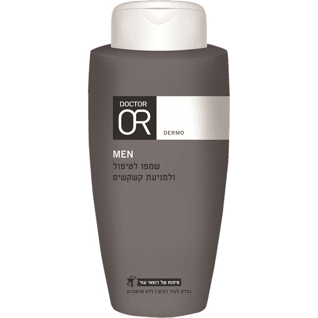 ד"ר עור - OR MEN שמפו לטיפול ולמניעת קשקשים 250 מ"ל