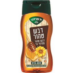 יד מרדכי - דבש טהור לחיץ 400 גרם