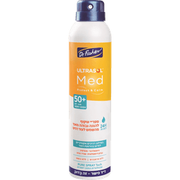 ד"ר פישר - אולטרסול מד ספריי שקוף 200 מ"ל 50SPF+