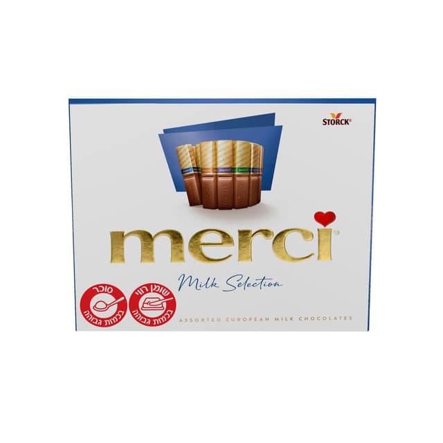 בונבוניירה מרסי 250 גר חלב חום