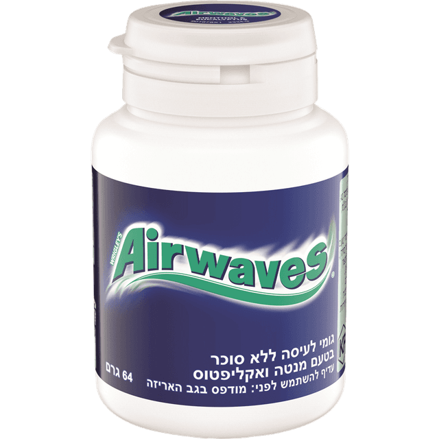 איירוויבז - בקבוקון בטעם מנטה אקליפטוס 64 גרם