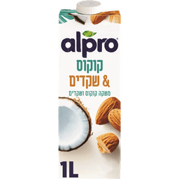 אלפרו משקה קוקוס שקדים 1 ליטר
