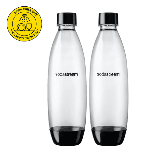 סודה סטרים - פיוז בקבוקי פלסטיק 1 ליטר זוג