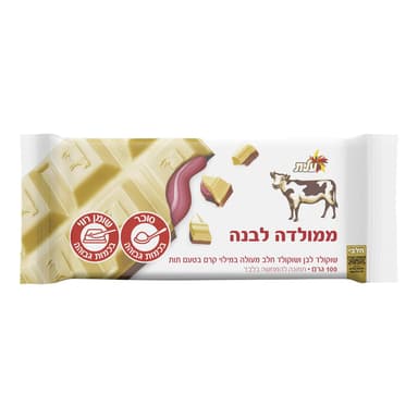 עלית - ממולדה שוקולד לבן תות 100 גרם