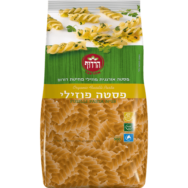 פסטה פוסילי אורגנית הרדוף 500 גר