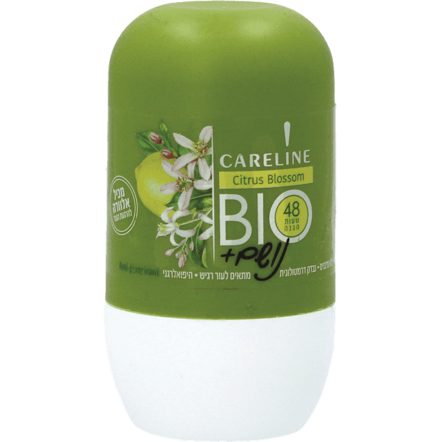 קרליין - נושם ביו דאודורנט רול און לאישה סיטרוס בלוסום 75 מ"ל
