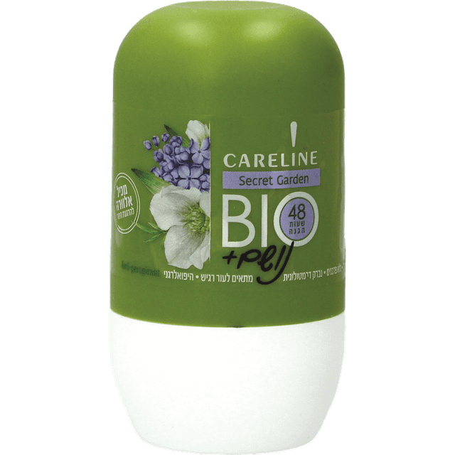 קרליין - נושם ביו דאודורנט רול און לאישה סיקרט גארדן 75 מ"ל