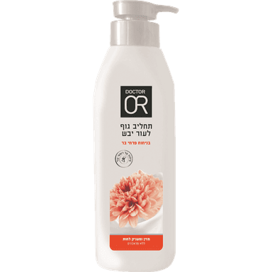 ד"ר עור - BODY LOTION תחליב גוף לעור יבש פרחי בר 400 מ"ל