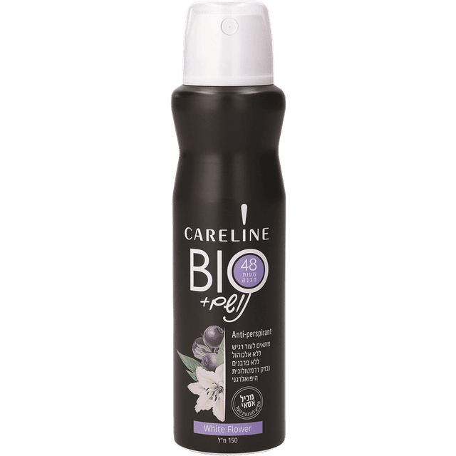 קרליין - נושם ביו דאודורנט ספריי לאישה וויט פלאוור 150 מ"ל