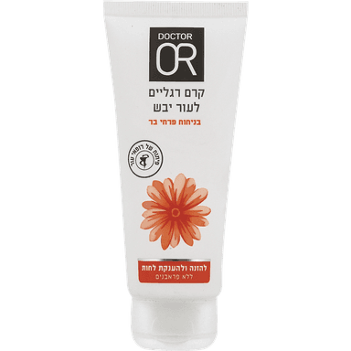 ד"ר עור - HAND & FOOT CREAM קרם רגליים לעור יבש פרחי בר 100 מ"ל