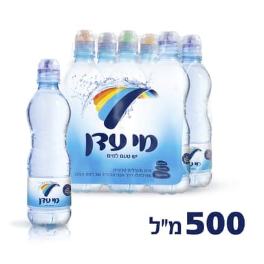 מי עדן - 500 מ"ל פקק ספורט מארז שישייה